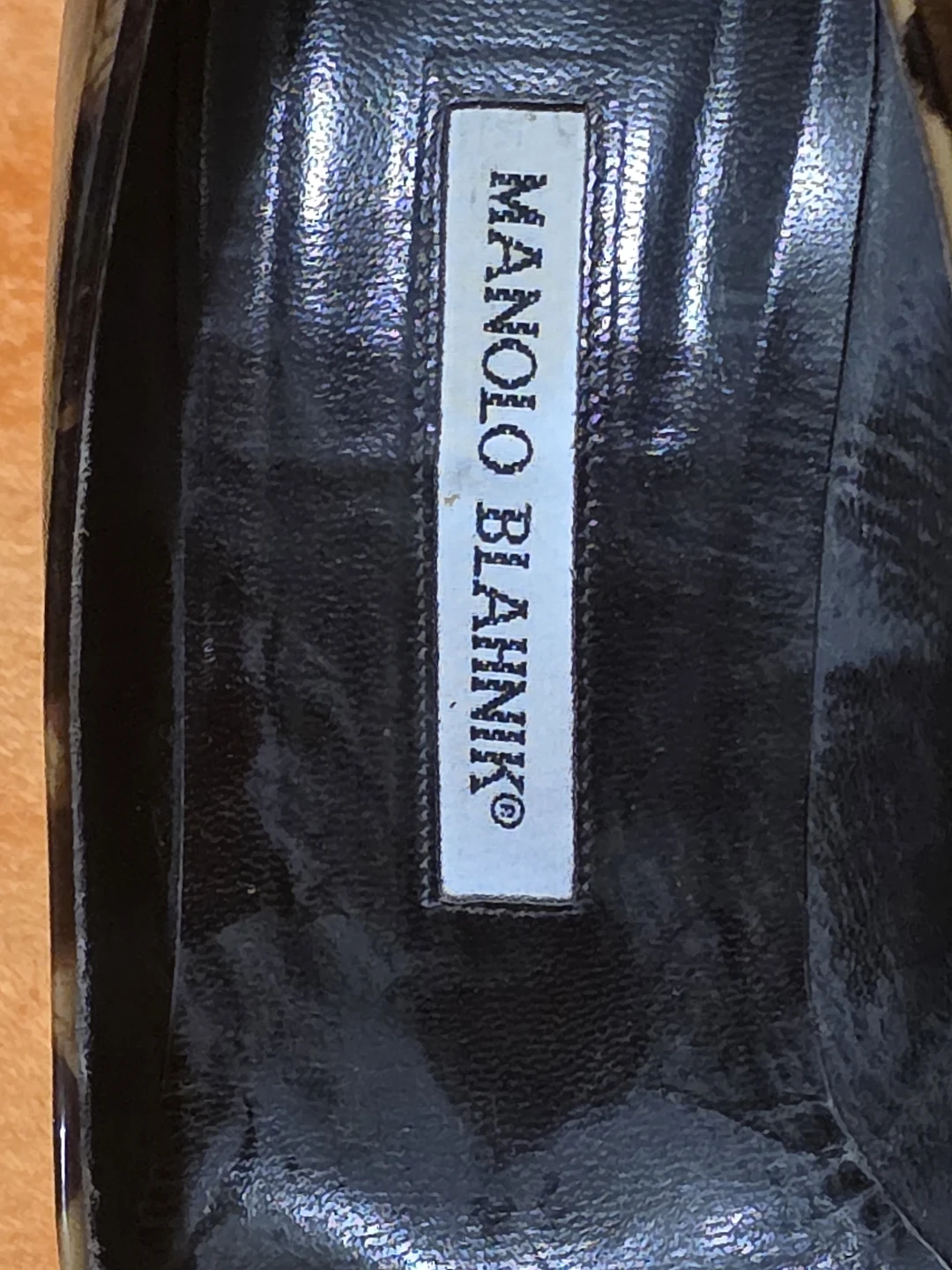 Manolo Blahnik Leopard Print Heels Size 37 - photo 2