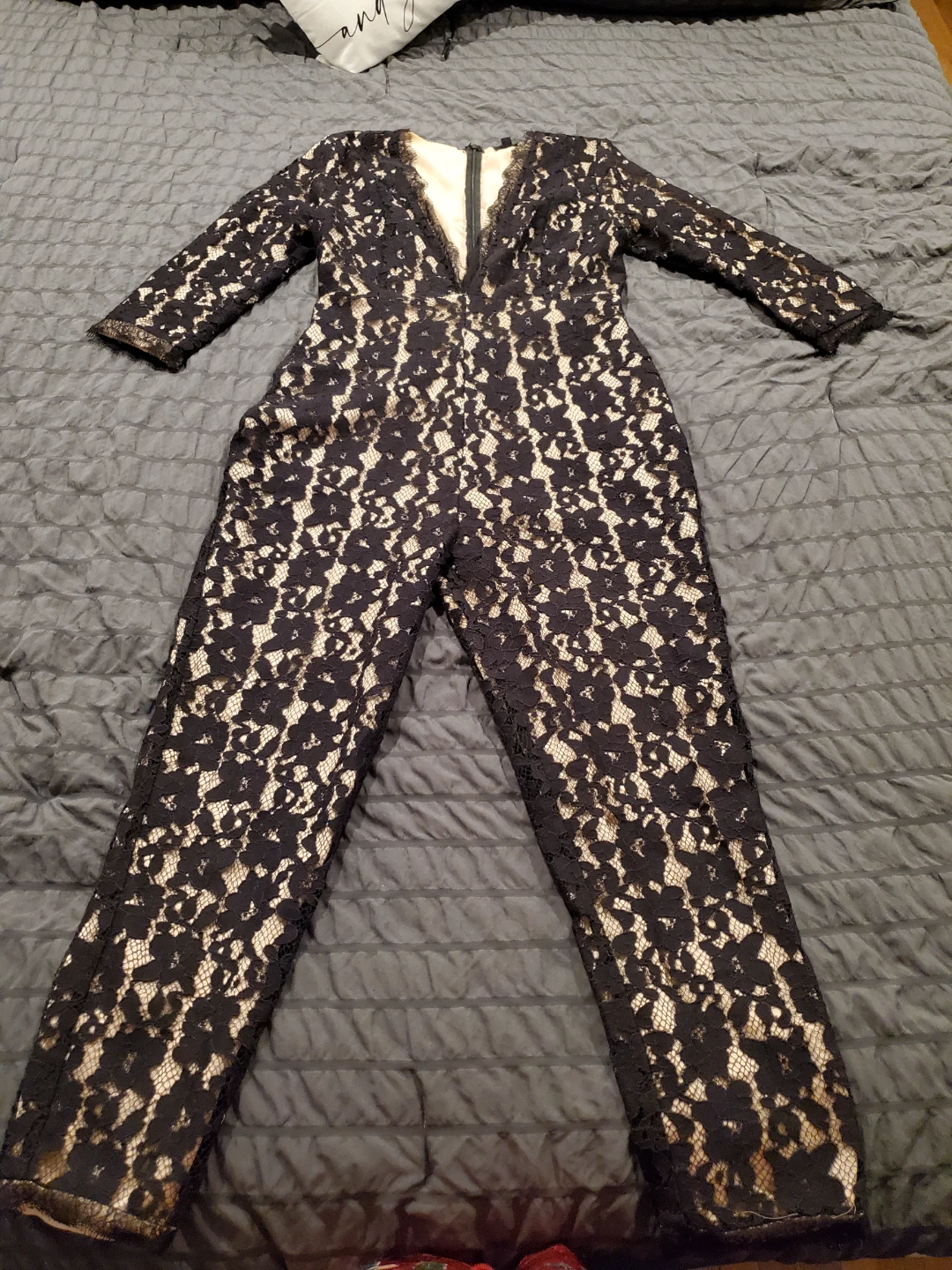 Black Lace Jumpsuit