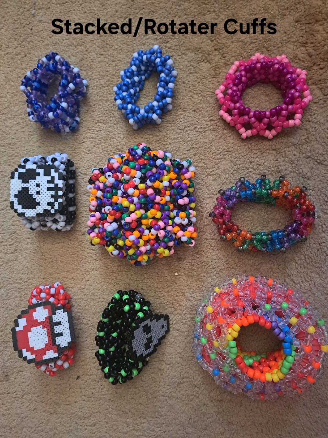 Kandi Masks, Cuffs and Other - photo 4