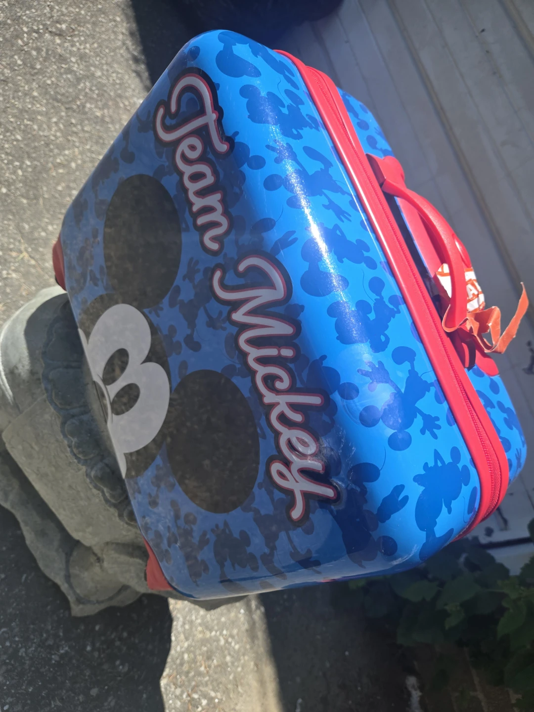 Kids Mickey Mouse "Team Mickey" Suitcase