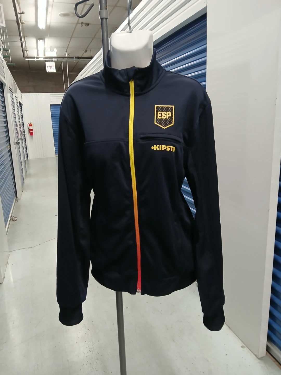 Spain soccer sports track jacket world cup 2026 women's Large