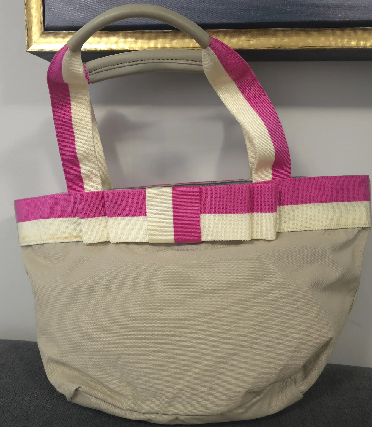 Kate Spade Tote Bag - Beige/Pink