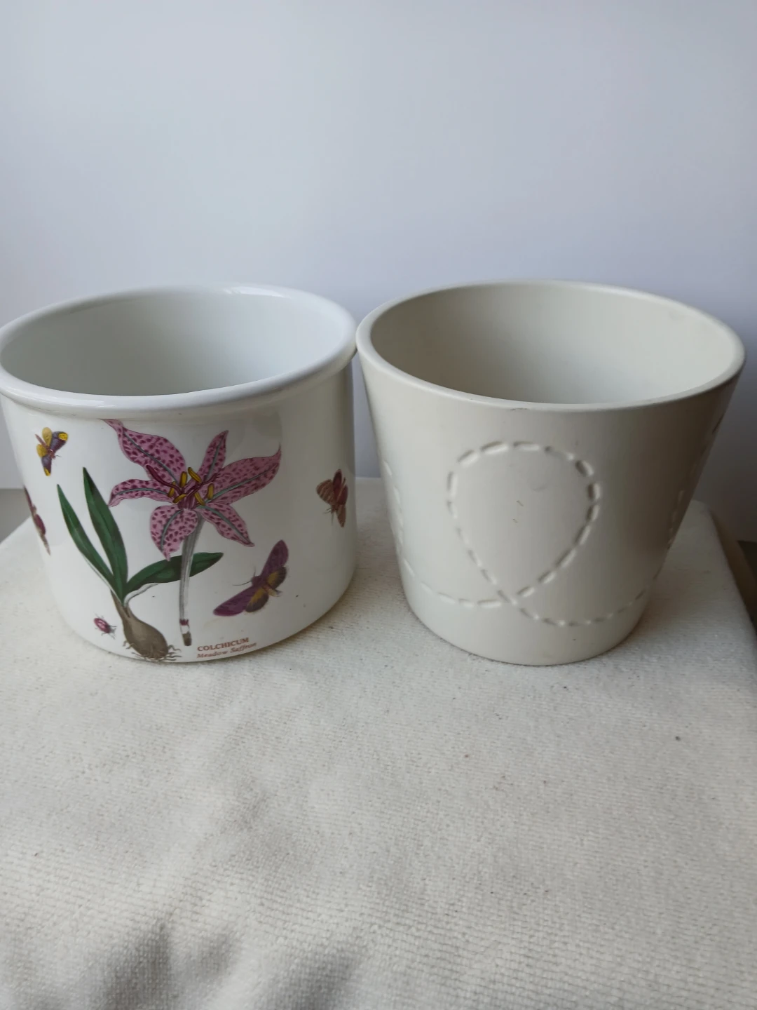 Assorted Decorative/outer Pots. (No drainage) $6 EACH.
