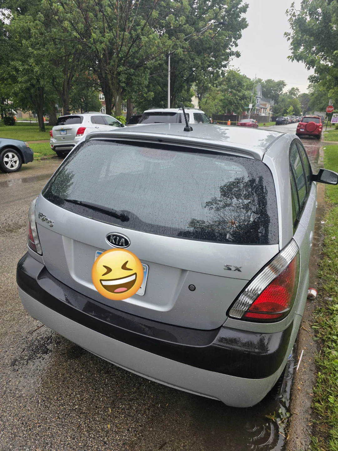 Silver Kia Rio SX Hatchback - photo 2