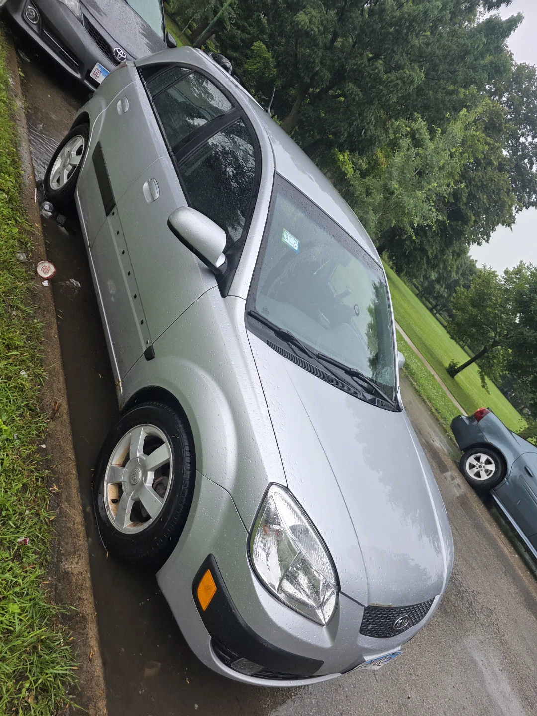 Silver Kia Rio SX Hatchback - photo 5