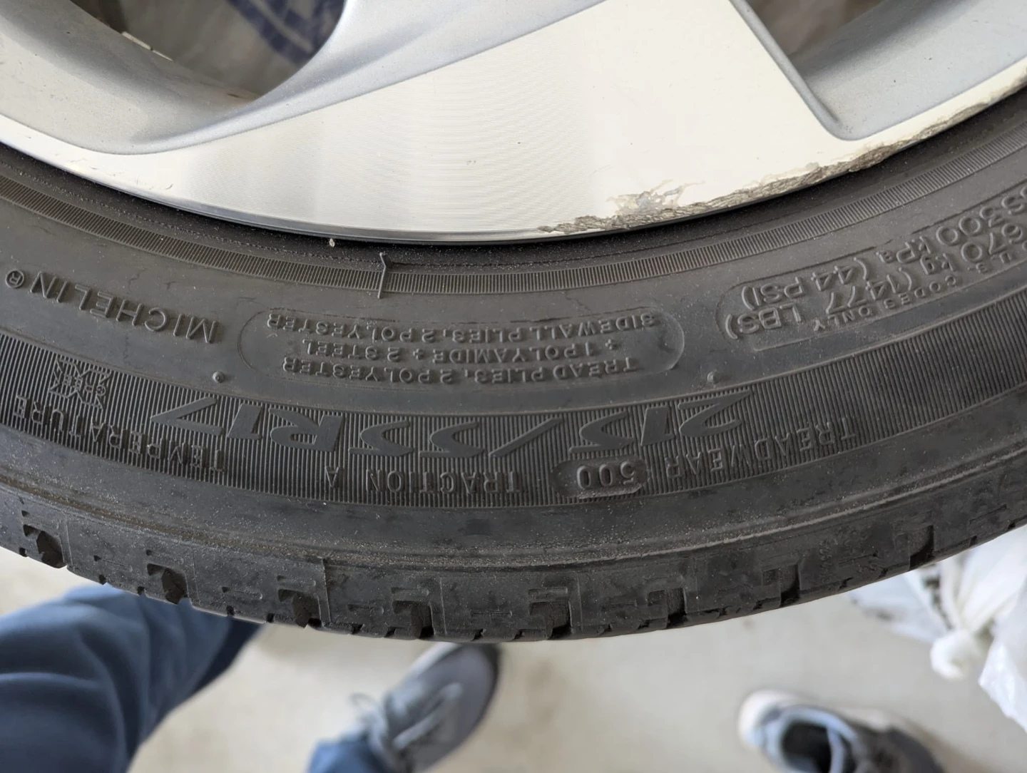 Michelin All-Season Tire with Rim Honda HRV 2016 - photo 4