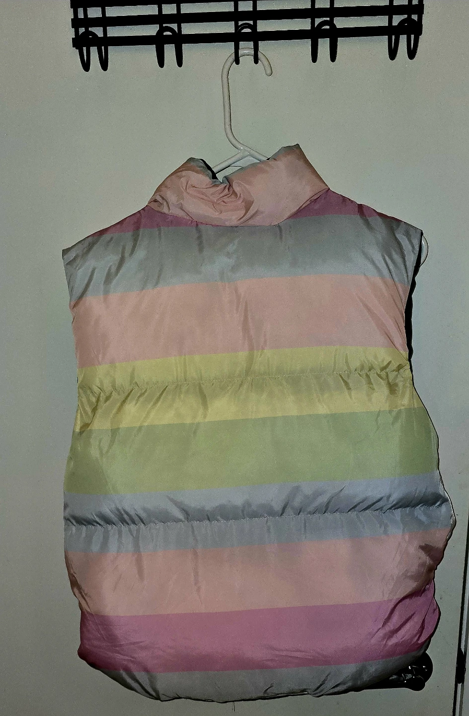 Reversible Puffer Vest (Pastel / Green) - photo 2