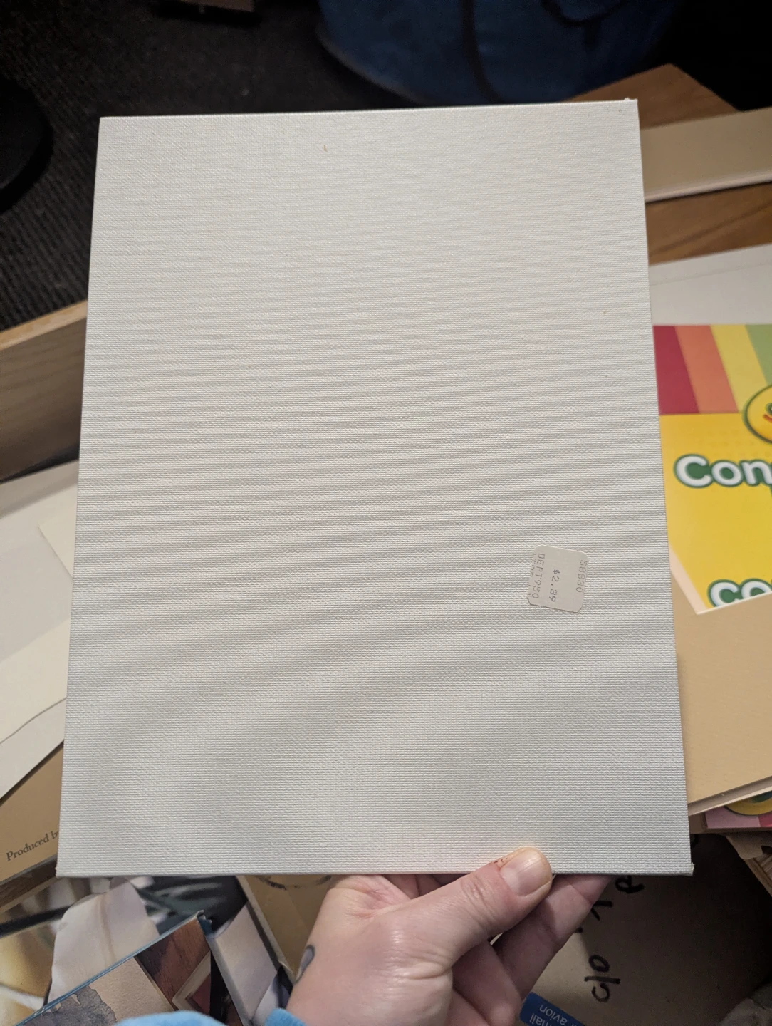 Blank Canvas Panel 9x12