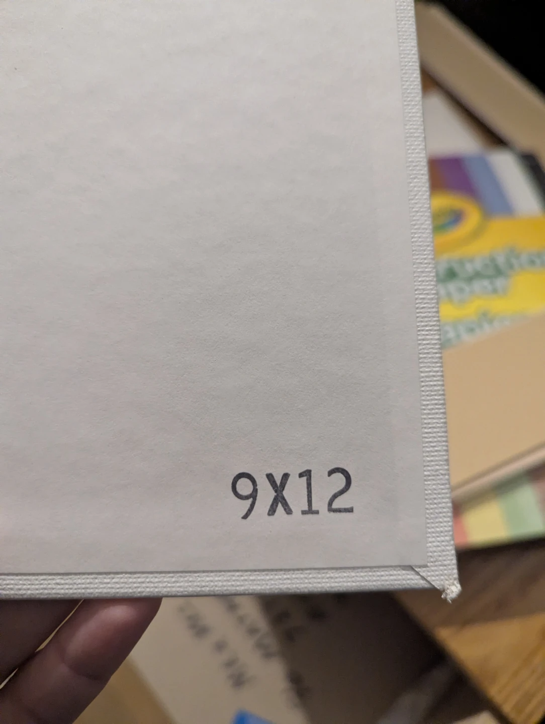 Blank Canvas Panel 9x12 - photo 2