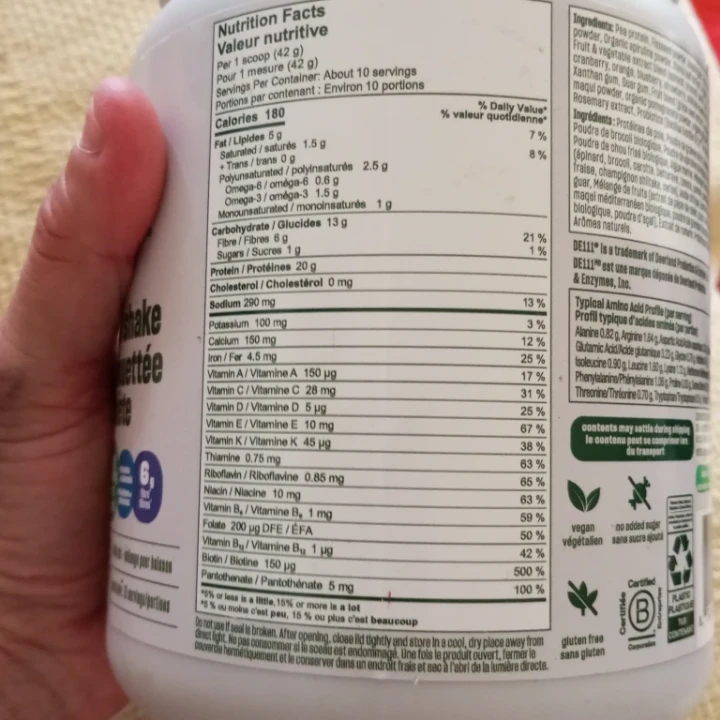 Vega All-in-One Shake Mix - Mixed Berry - photo 4
