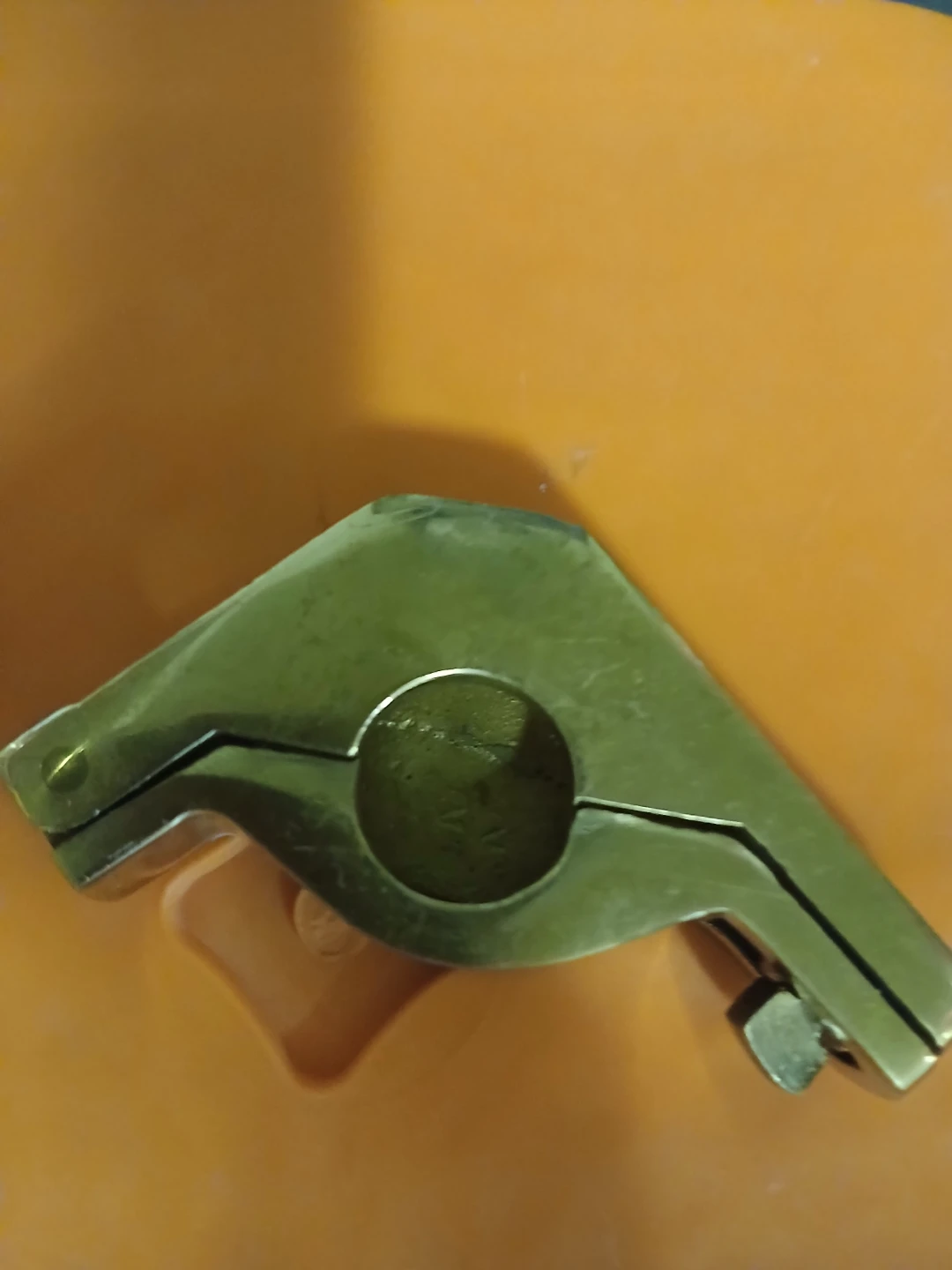 Vintage Brass Clamp Holder