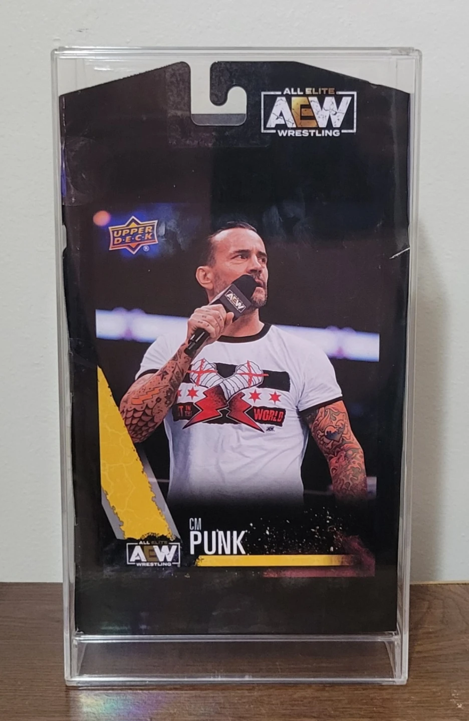 AEW Unrivaled Collection CM Punk Collect Forever Slab 1 of 1000 - photo 2