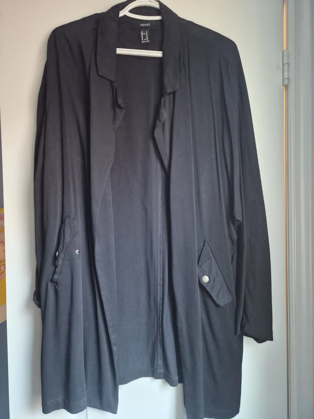 Forever 21 Black Cardigan