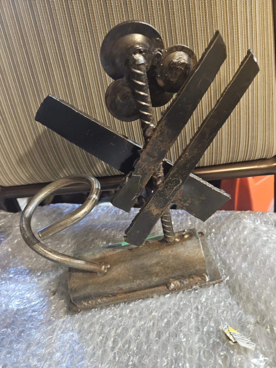 Metal Sculpture Art Piece - photo 4