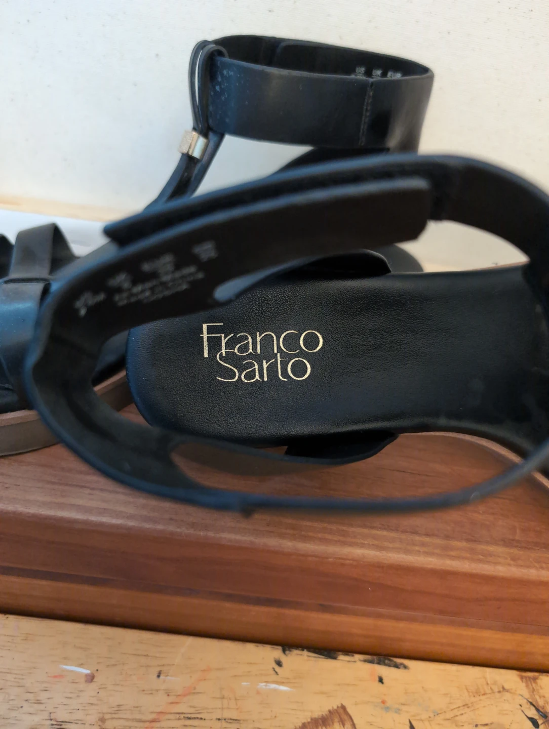 Franco Sarto Black Gladiator Sandals - photo 2