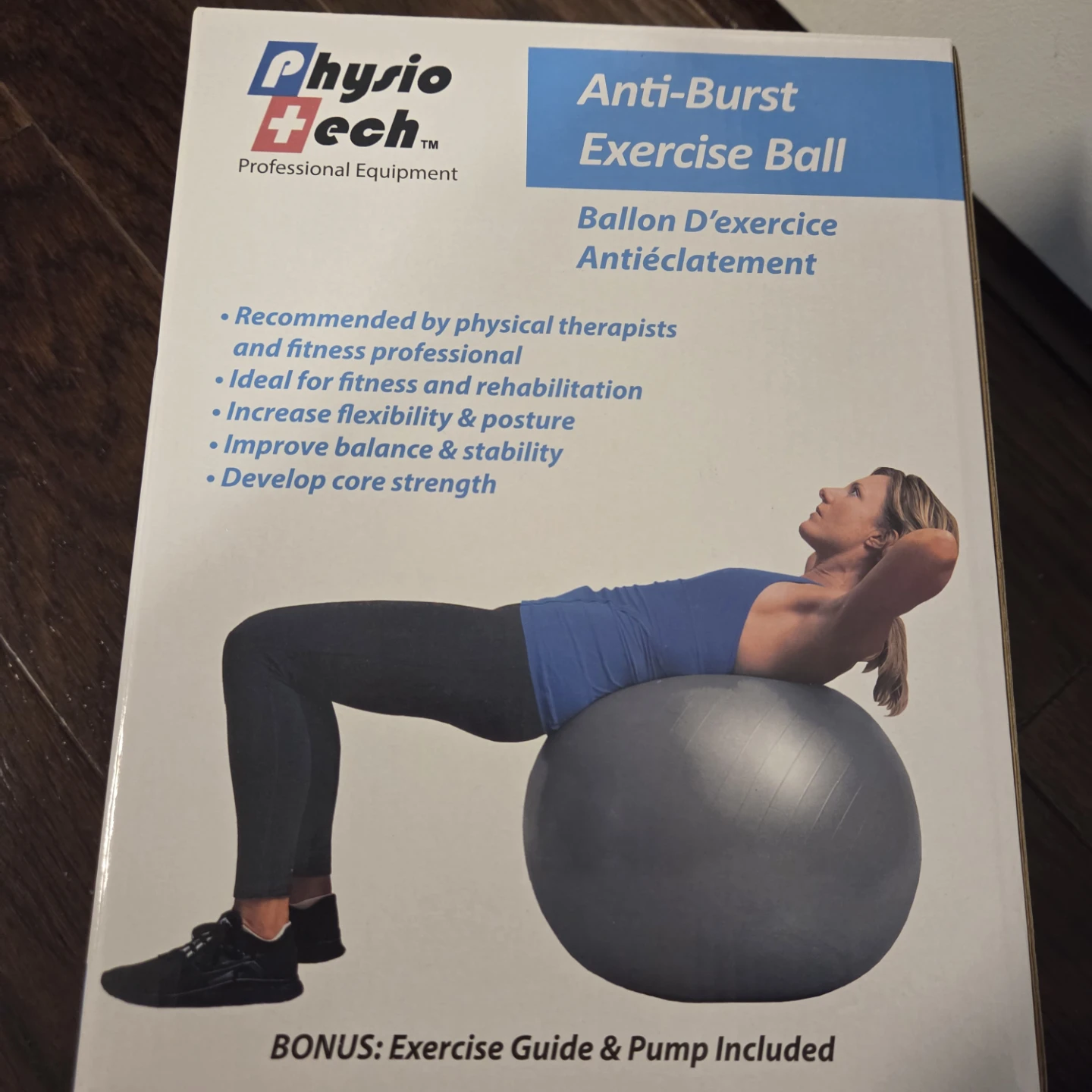 Physio Tech Anti-Burst Exercise Ball
