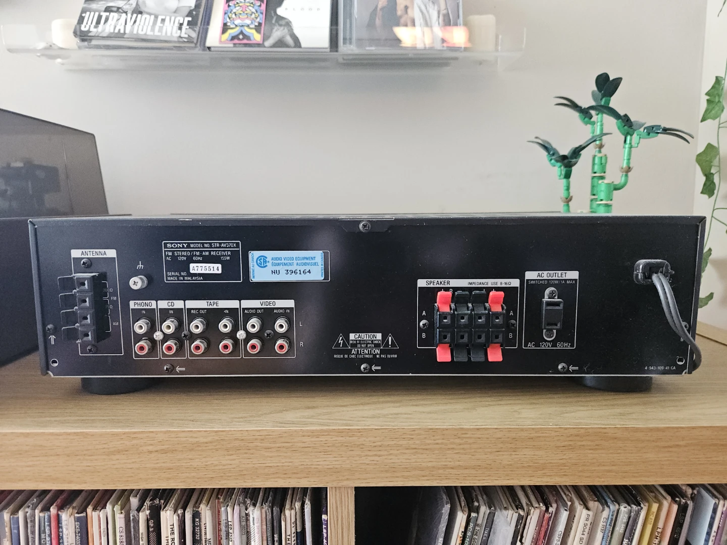 Sony Receiver STR-AV370X - photo 2