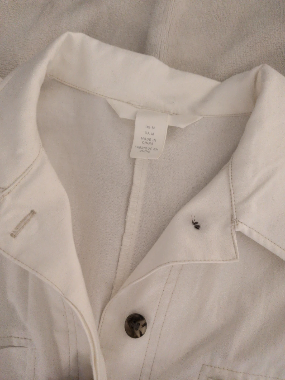 White H&M Romper Size M - photo 2