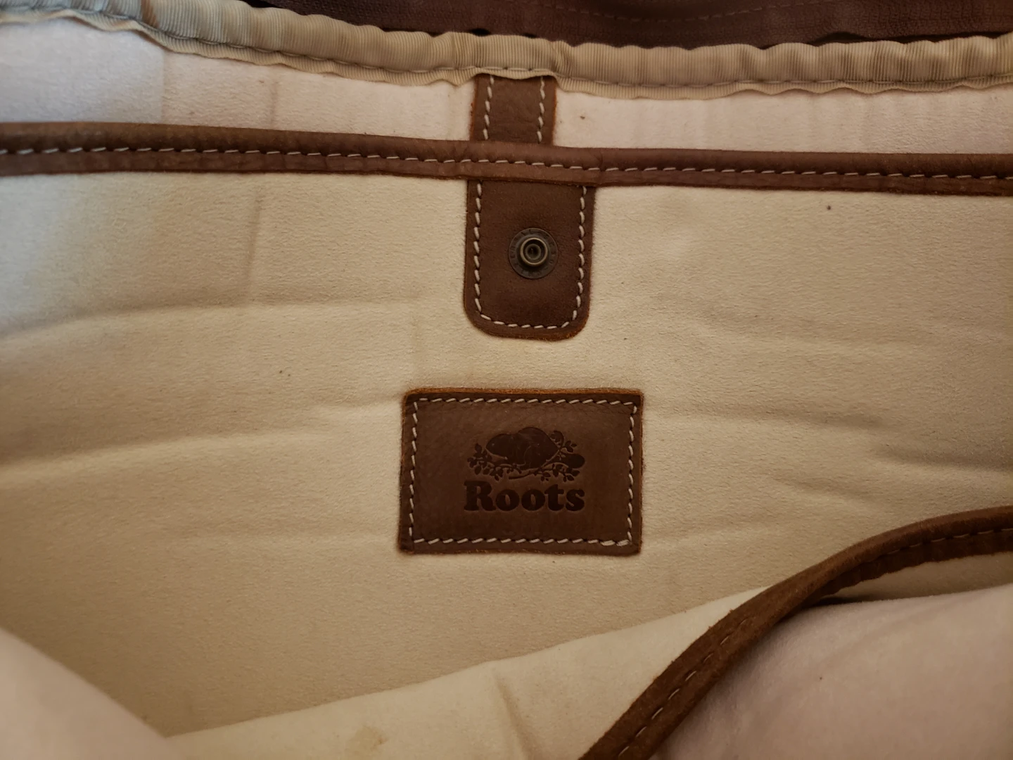 Roots leather handbag - photo 2