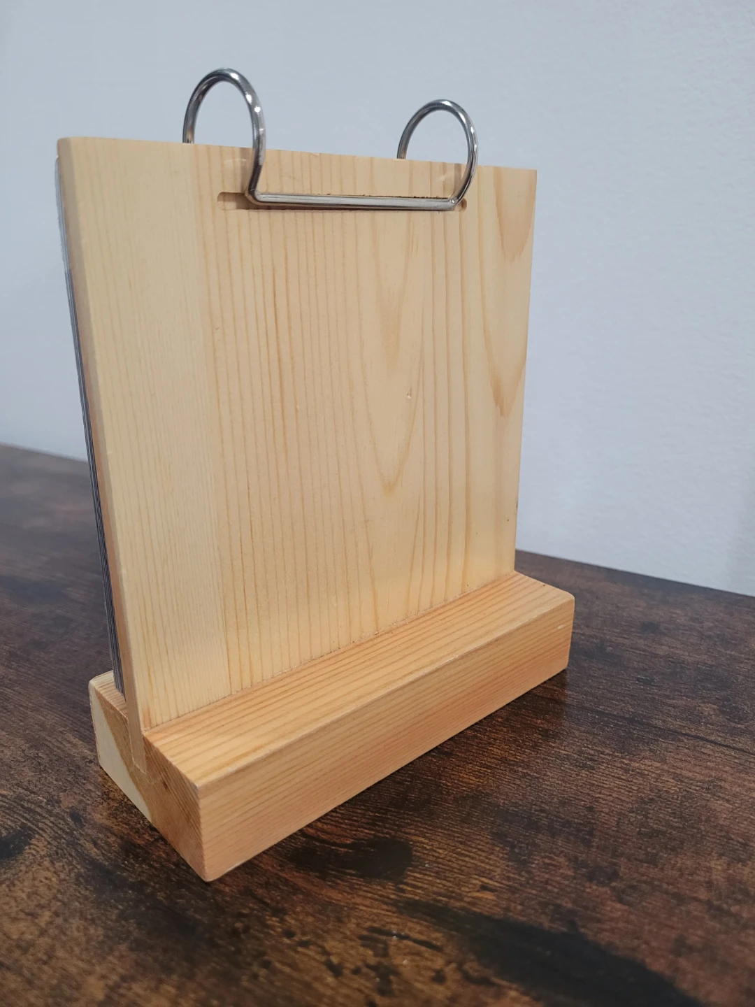 Wooden Display Photo Album Stand for Instax Polaroids ⚽️ - photo 2