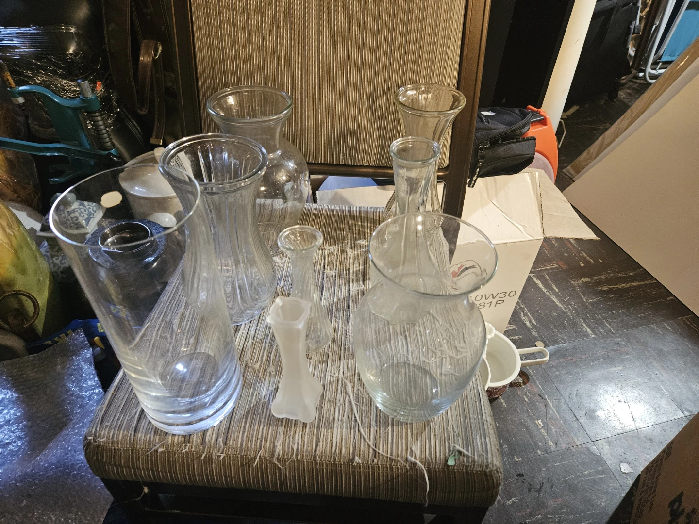 Set of 6 Glass Vases - photo 2