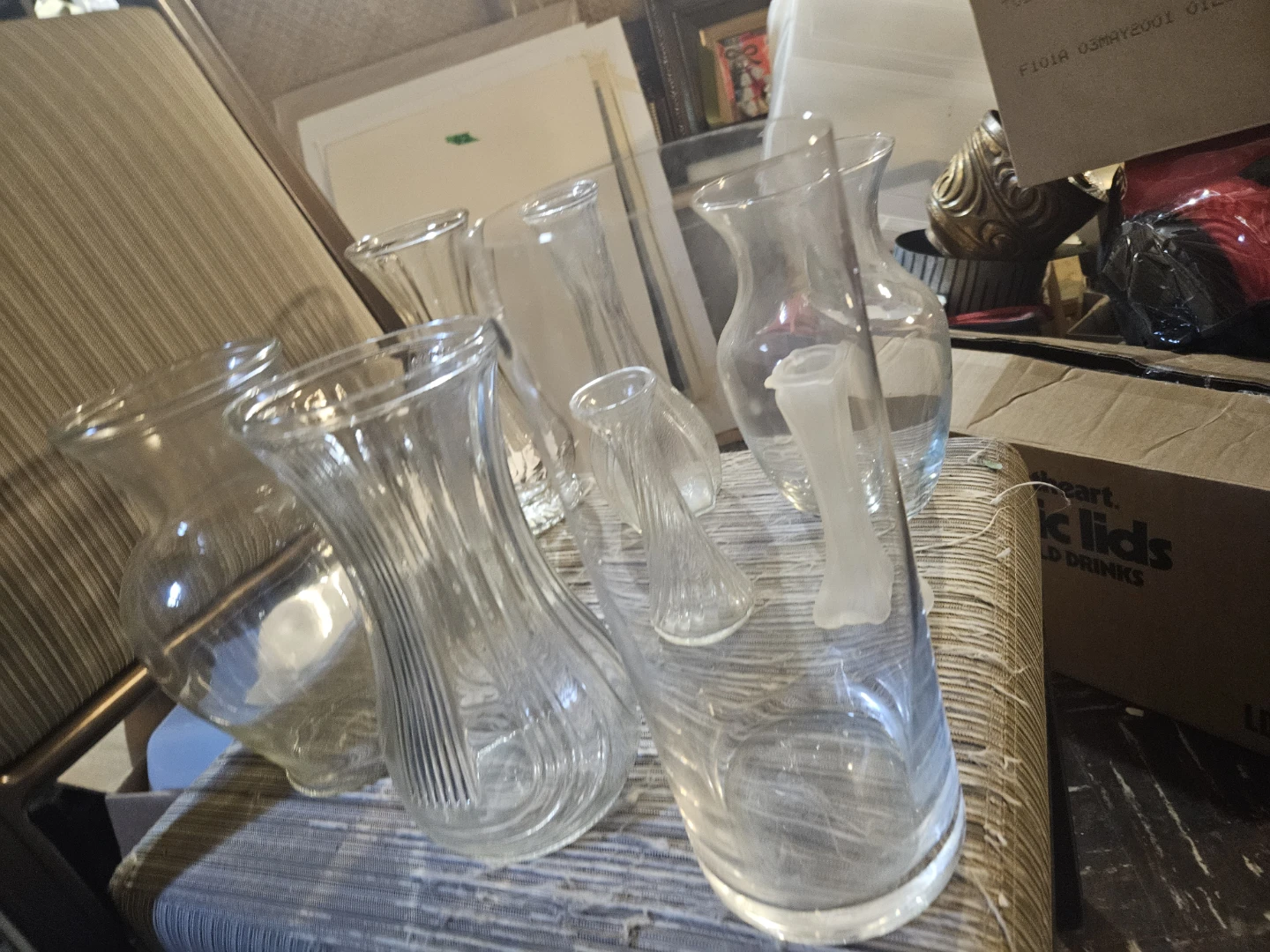 Set of 6 Glass Vases - photo 4
