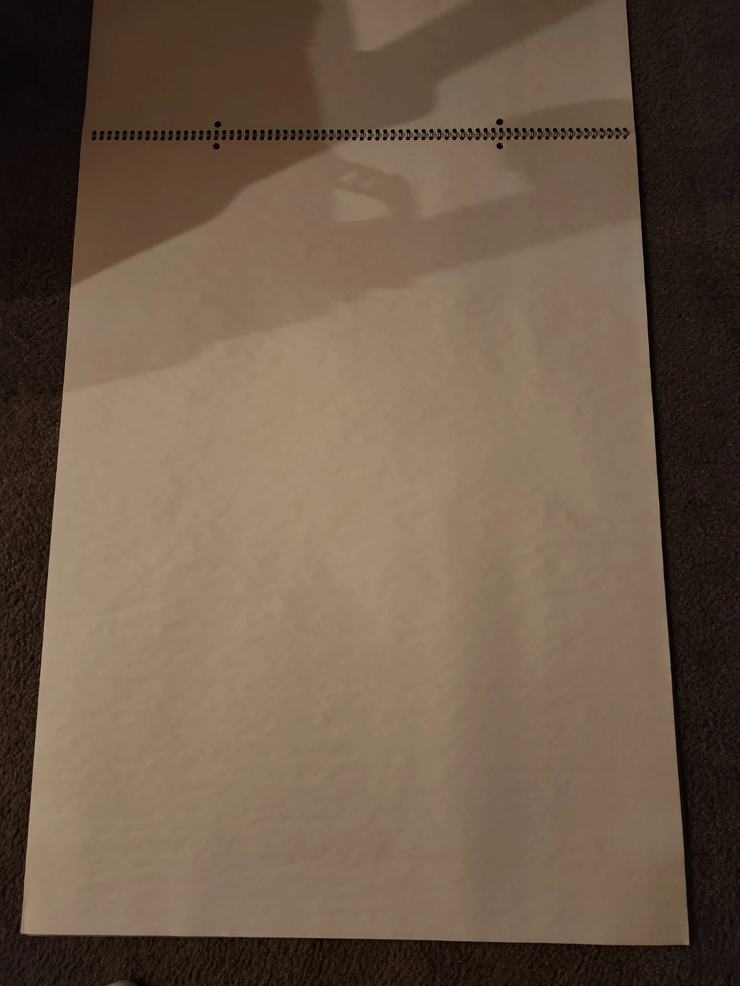 New art sketch tablet chart, paper drawing pad, spiral - photo 5