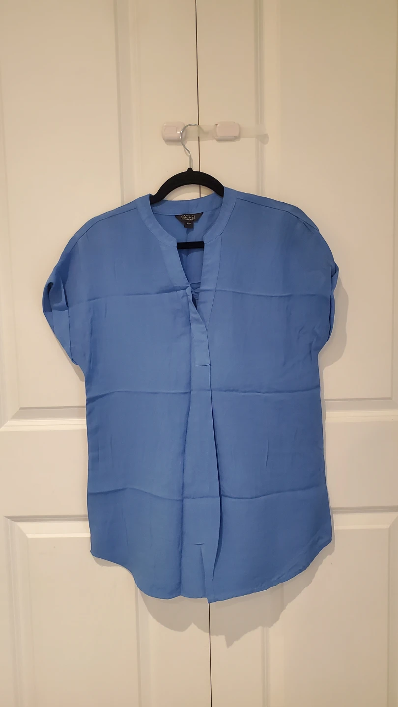 Rachel Roy blouse size S/P blue