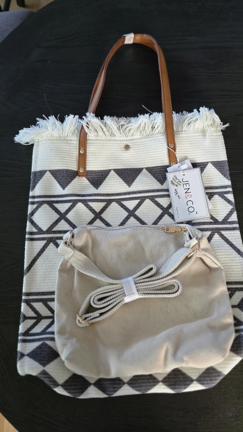 JEN & CO. Madison Clutch & Tote Bag Set