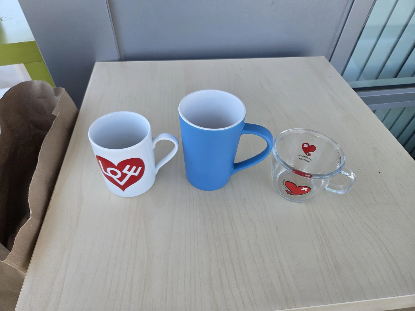 Mugs with Heart Design - 3 Pack - photo 3
