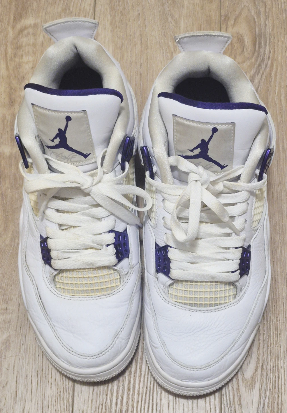 Air Jordan 4 Retro White/Varsity Royal Sneakers