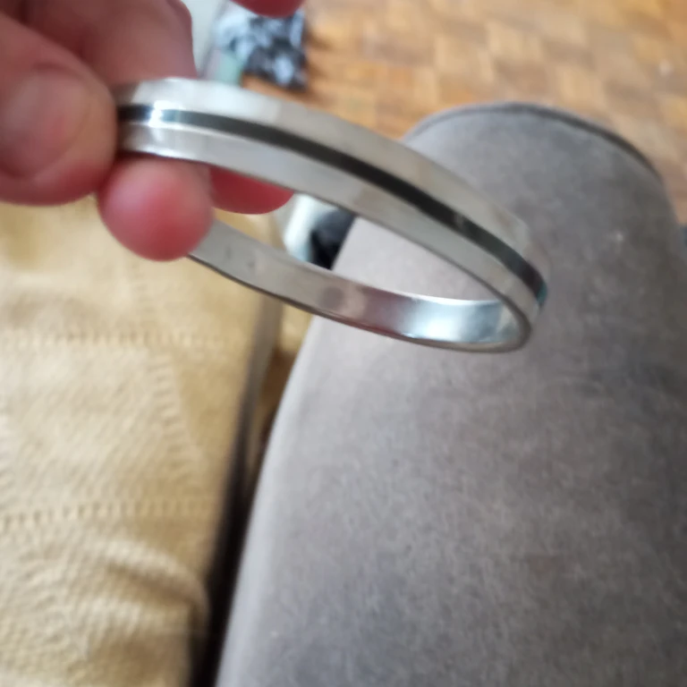 Silver Tone Bangle Bracelet
