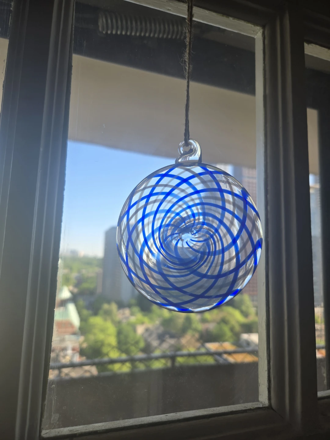Glass Suncatcher Ornament