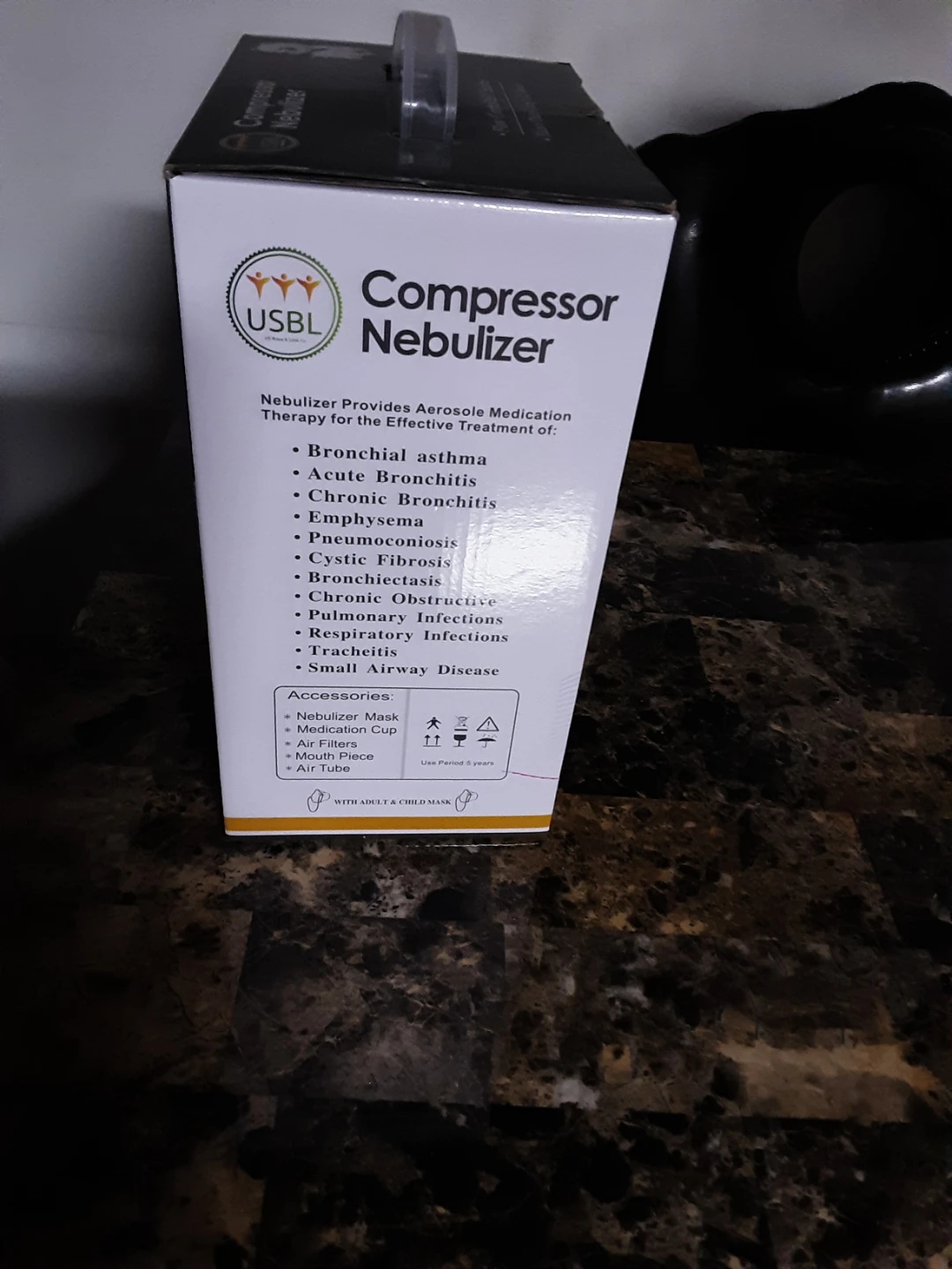 USBL Panda Compressor Nebulizer, Brand New, Never Used - photo 3