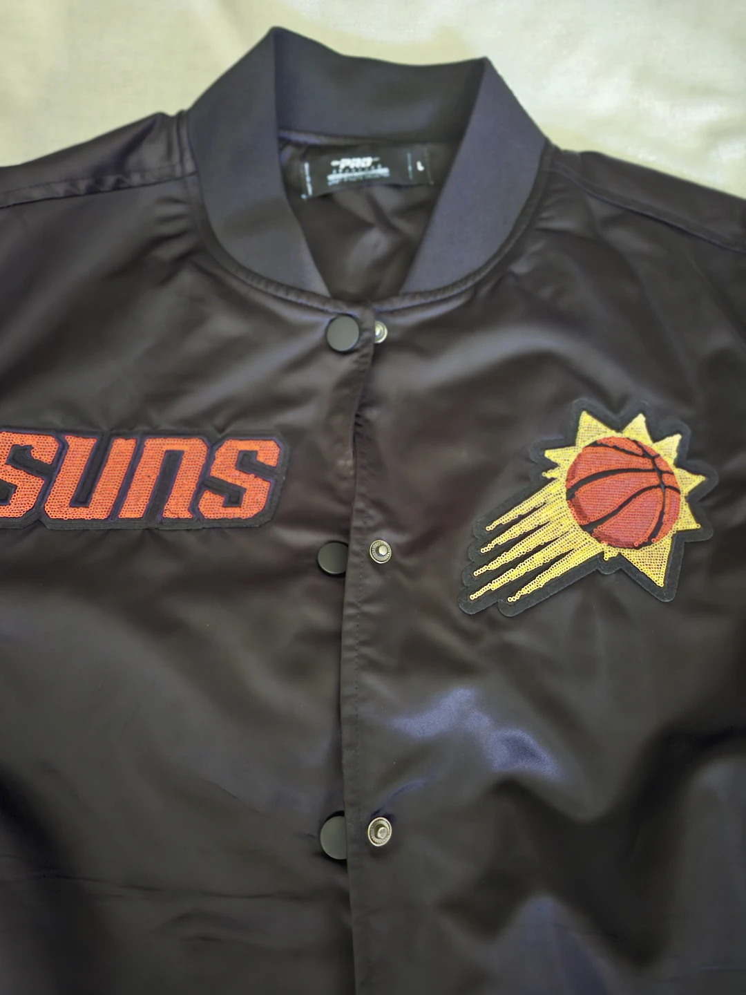 Rare Pro Luxury Vintage Phoenix Suns Bomber Jacket Size L - photo 2