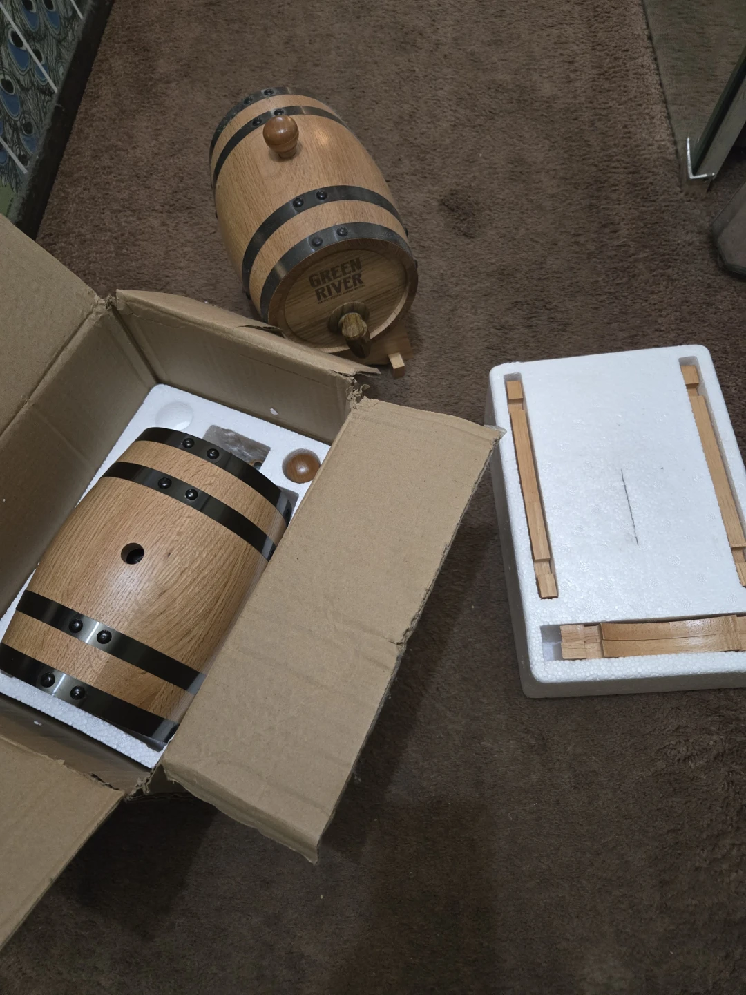 Green River Kentucky Straight Bourbon Whiskey Barrel - photo 2