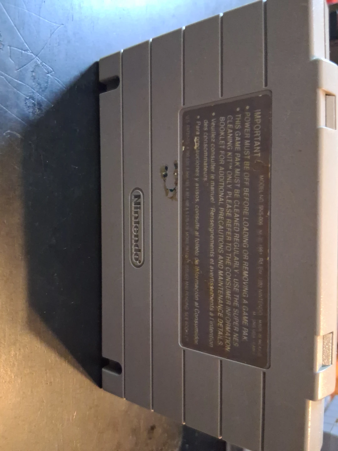Super Nintendo Batman Forever Game Cartridge - photo 4
