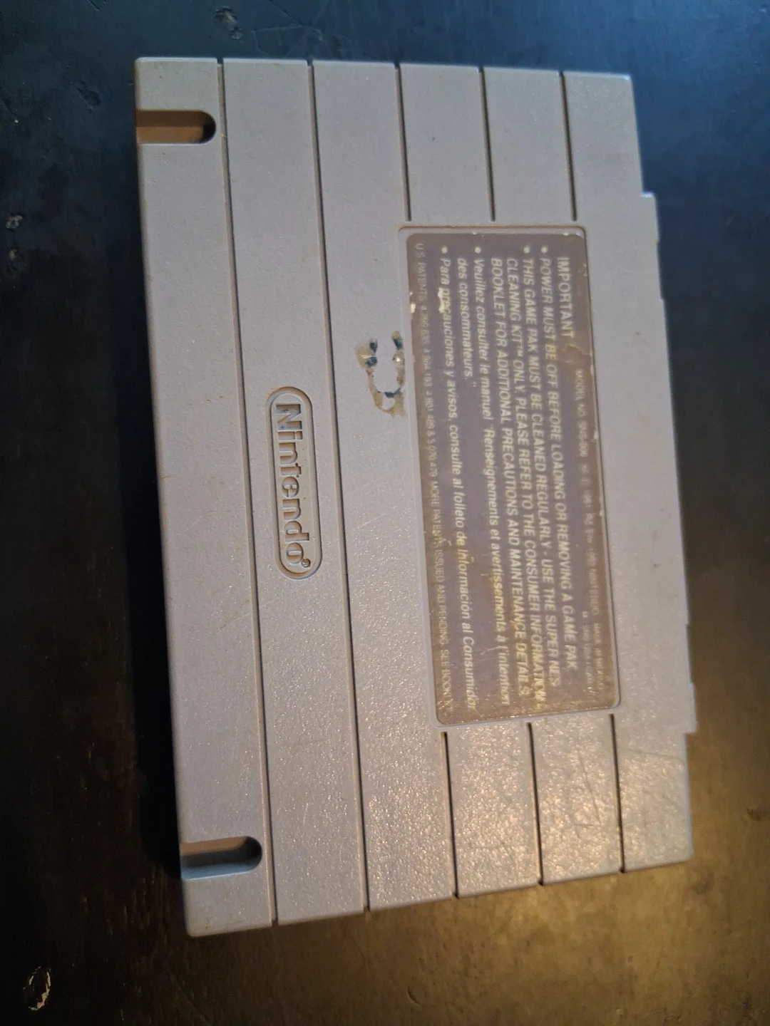 Super Nintendo Batman Forever Game Cartridge - photo 5