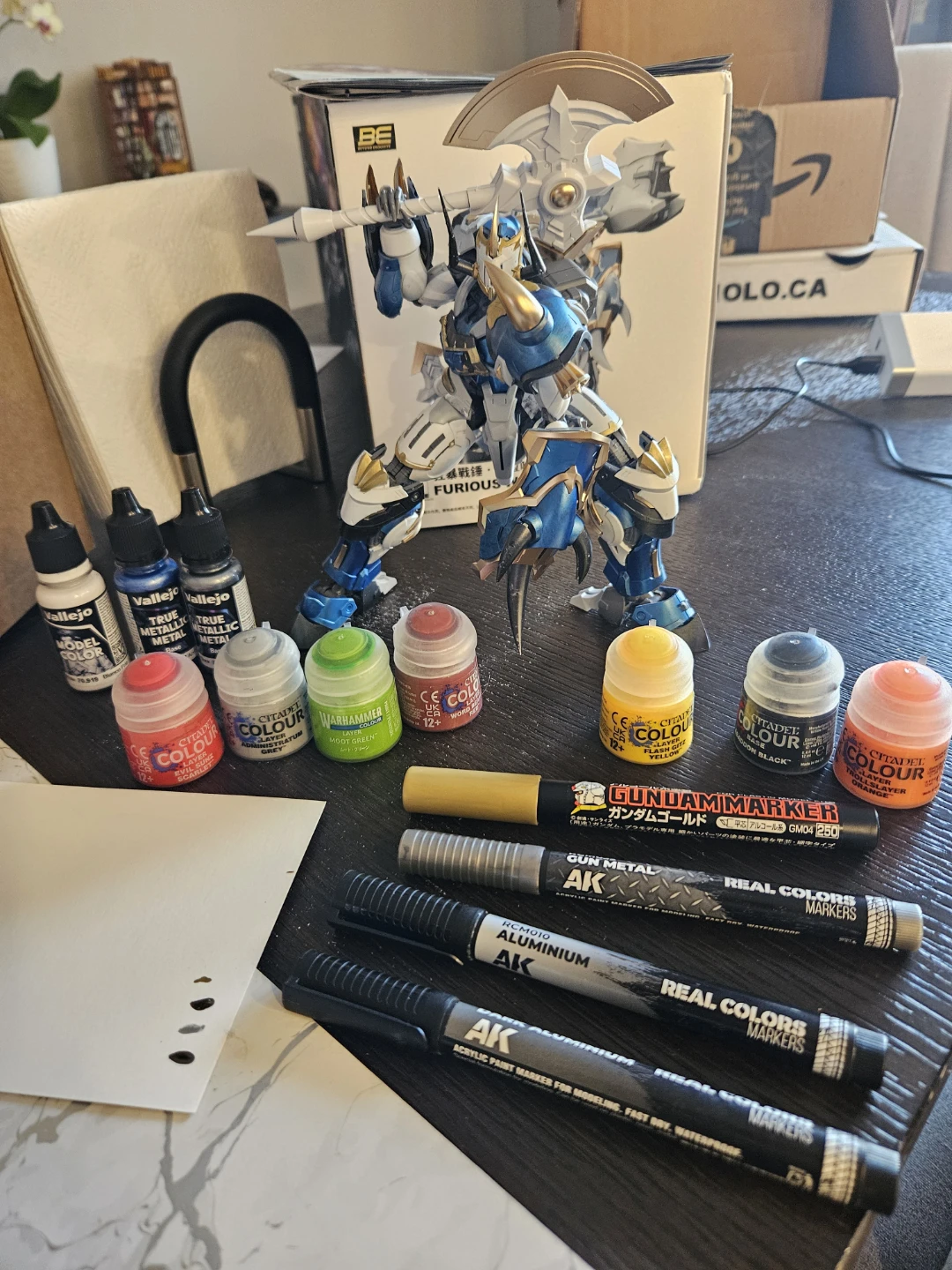 Hobby paint for warhammer, model kits