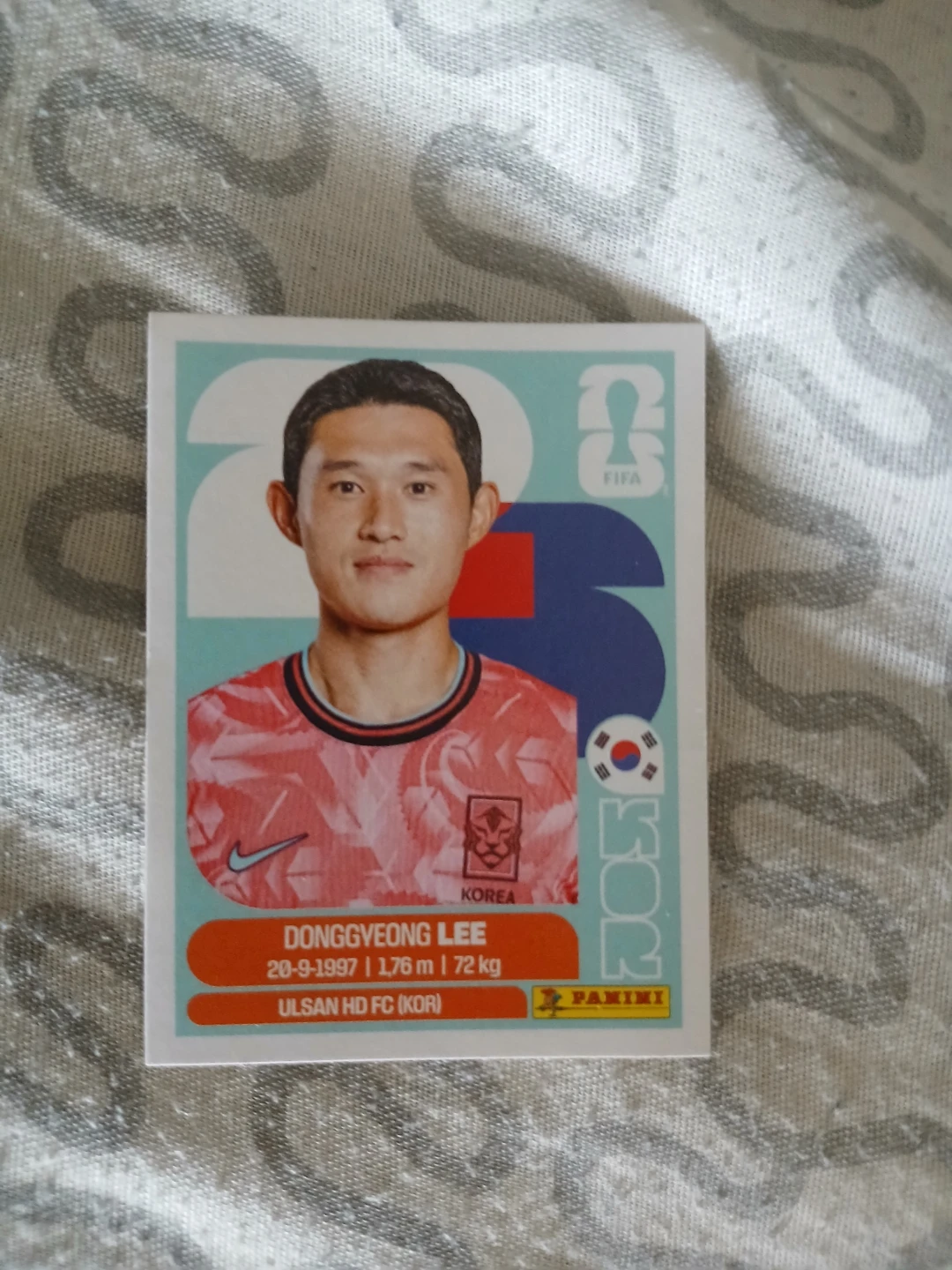 Panini FIFA Sticker - Donggyeong Lee⚽️