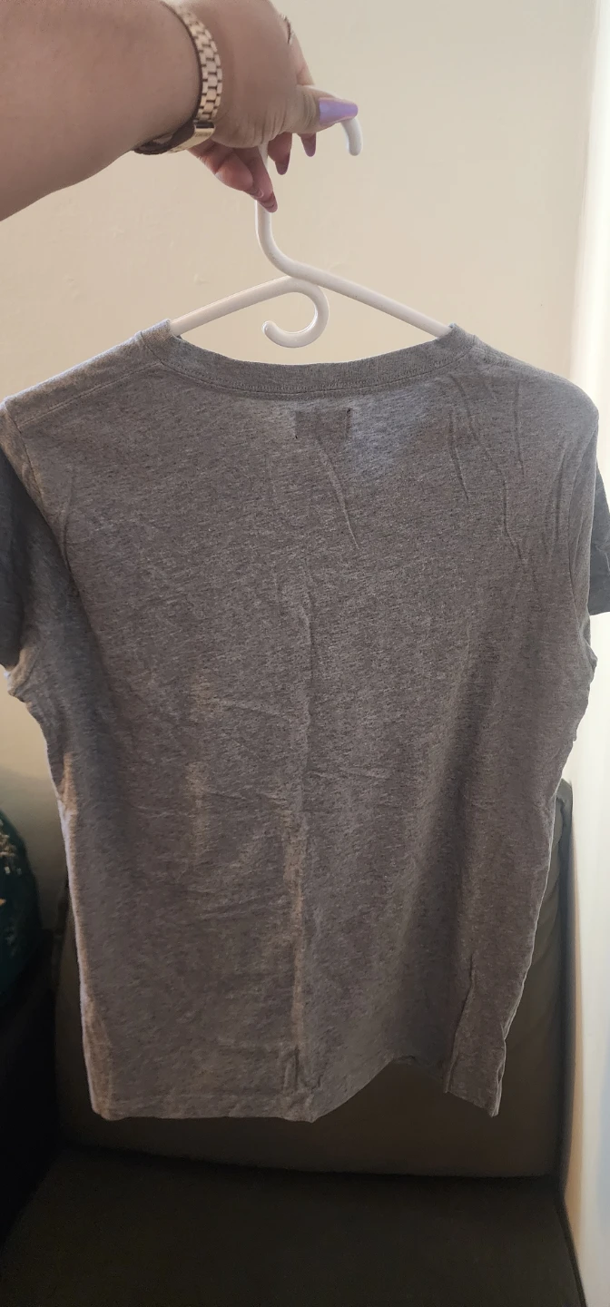 Diesel men Grey V-Neck T-Shirt - photo 3