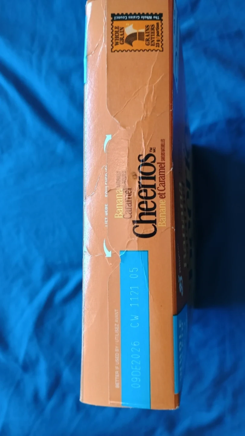⚽  General Mills Banana Caramel Cheerios Cereal 309g - photo 2