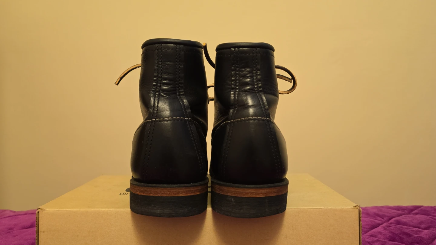 Red Wing Heritage Black Blacksmith Leather Boots - photo 4