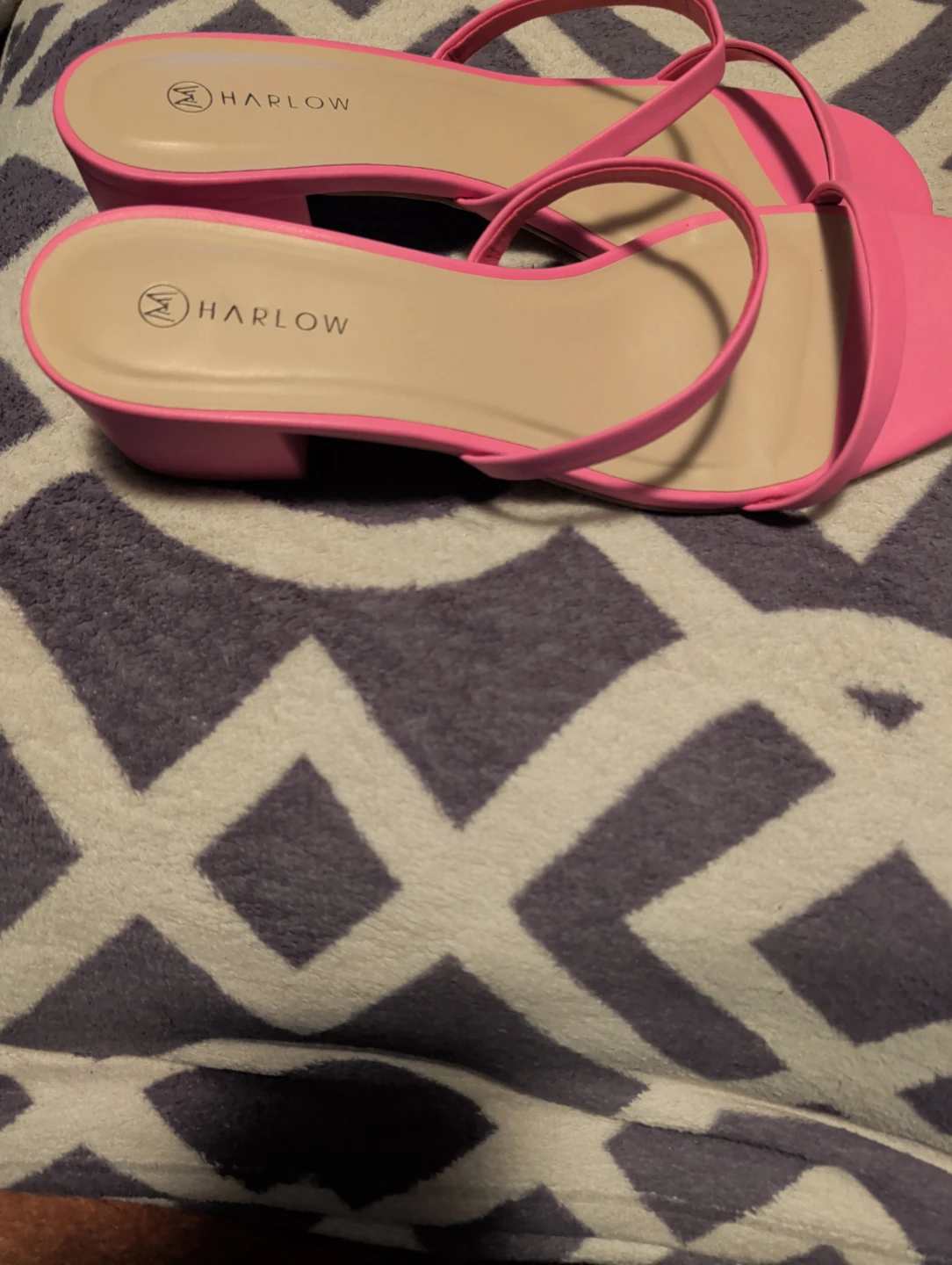 Harlow Women's Pink Slide Sandals - photo 2