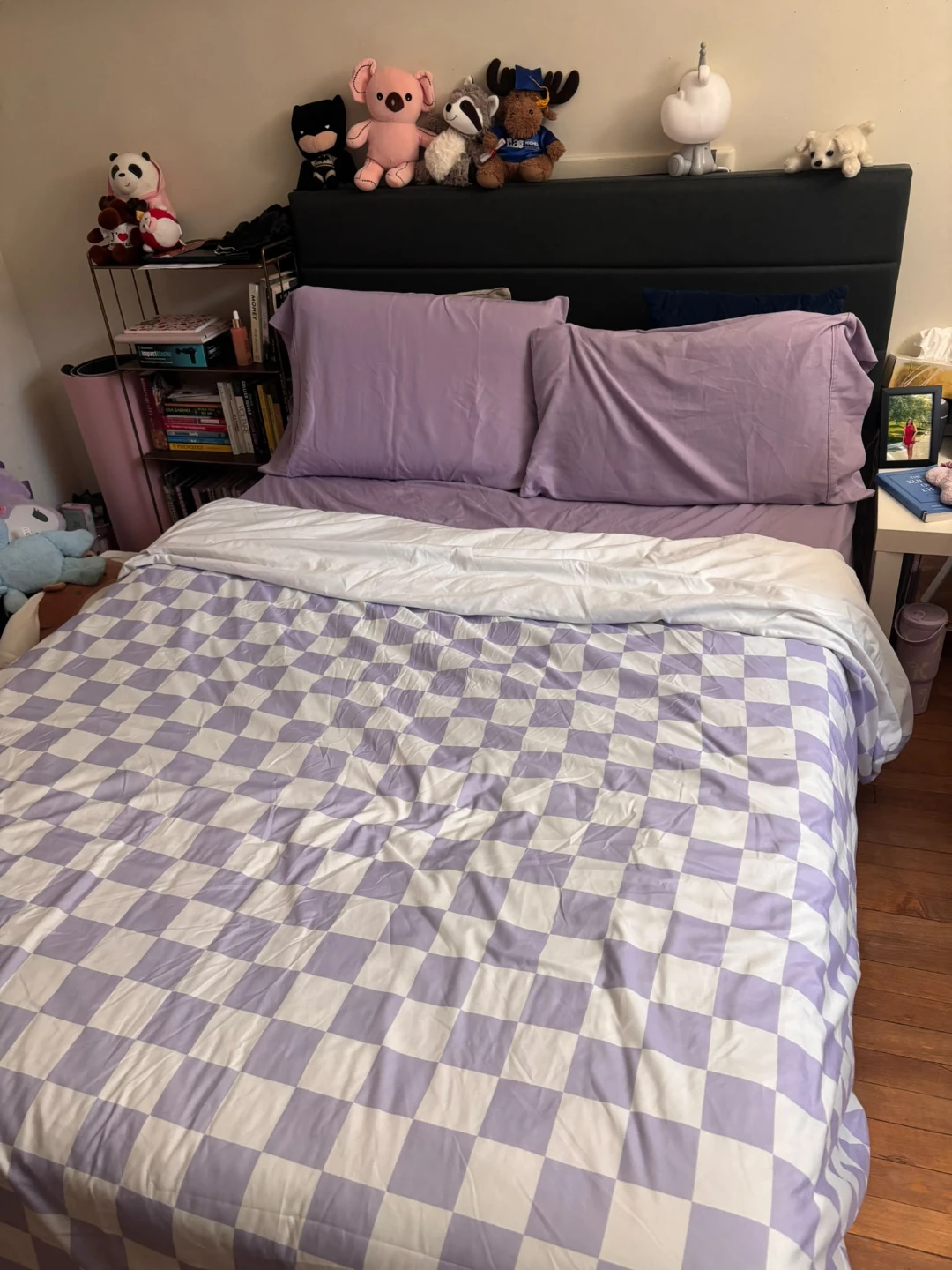 Bed frame and mattress