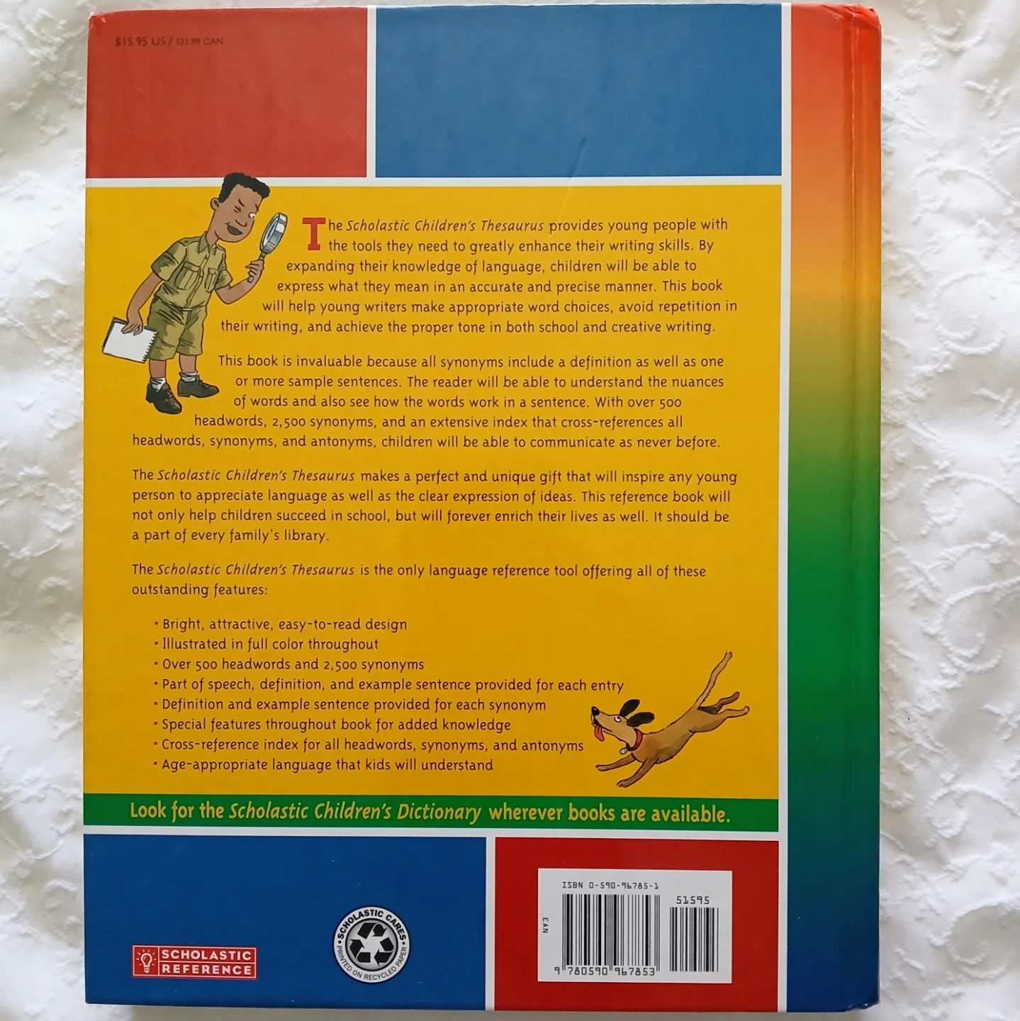 Scholastic Children's Thesaurus by John K. Bollard ⚽ - photo 2