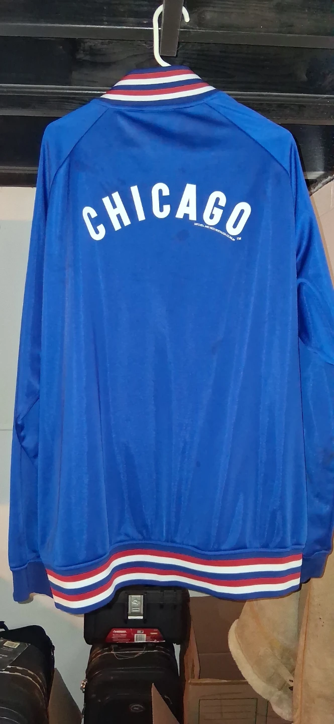 Mitchell & Ness Chicago Cubs Track Jacket - photo 2