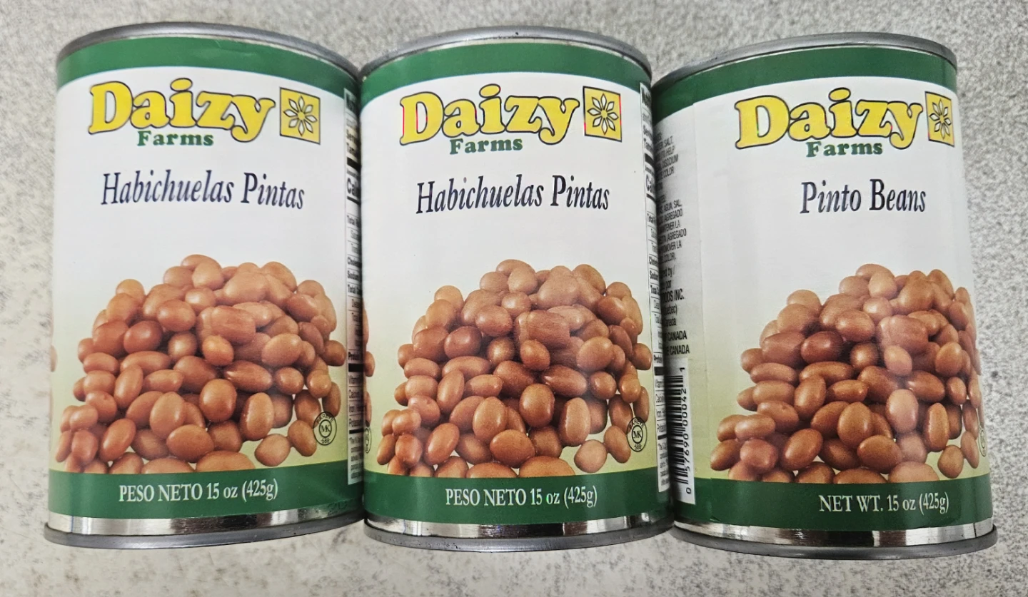⚽ Daizy Farms Pinto Beans - 3 Cans #free