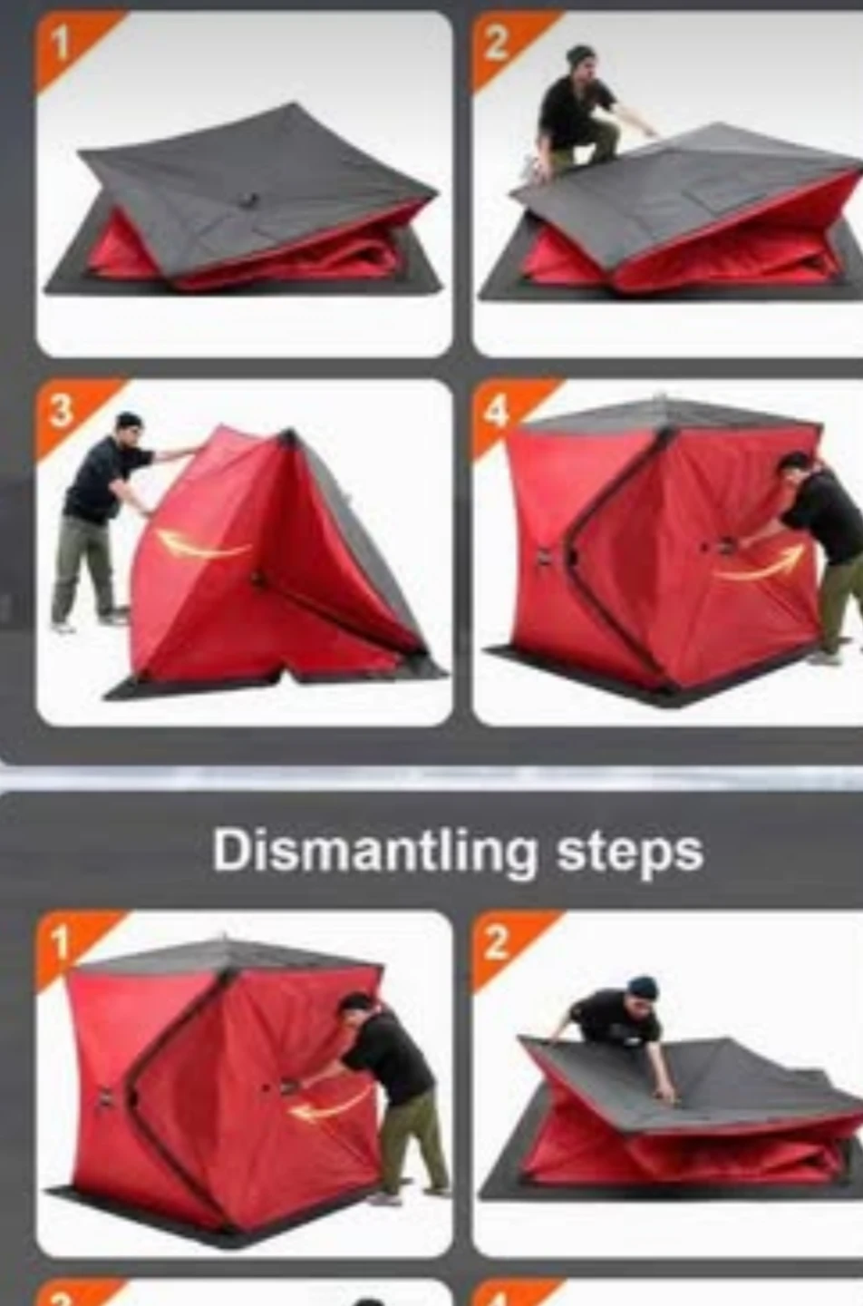 Quick Assembly  tent backyard/ balcony fun - photo 2