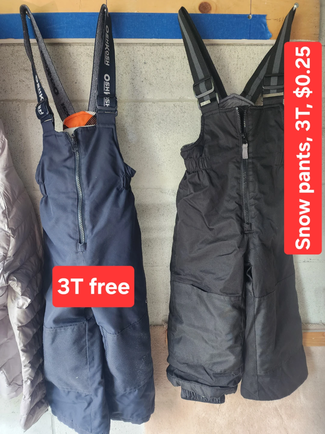 Kids' Winter Clothes Bundle: Jacket & 2 Snow Pants - photo 2